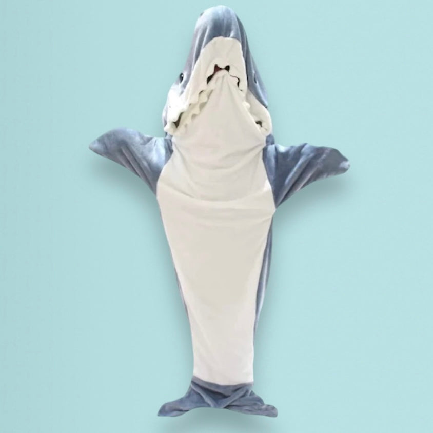 Wearable shark onesie
